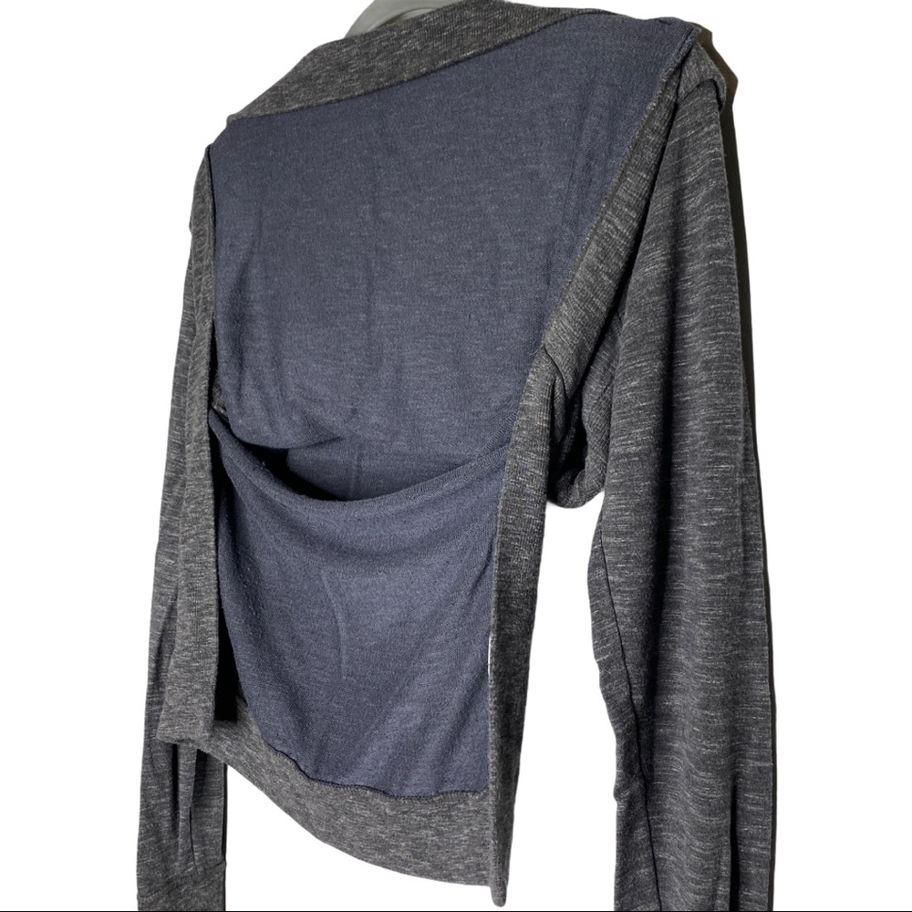 ATHLETA  gray heathered long pullover top size XS - Picture 8 of 8